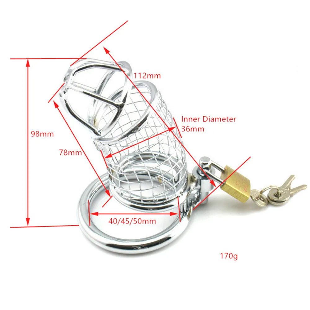 Big Metal Cock Cage Male Chastity Device BDSM Sex Toys for Men Penis Lock Erotic Bondage Husband Loyalty Drop Shipping Big Metal Cock Cage Male Chastity Device BDSM Sex Toys for Men Penis Lock Erotic Bondage Husband Loyalty Drop Shipping