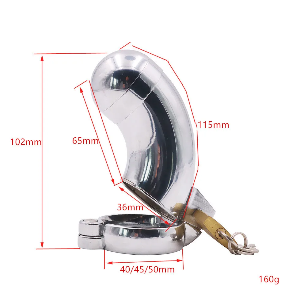 Big Metal Cock Cage Male Chastity Device BDSM Sex Toys for Men Penis Lock Erotic Bondage Husband Loyalty Drop Shipping Big Metal Cock Cage Male Chastity Device BDSM Sex Toys for Men Penis Lock Erotic Bondage Husband Loyalty Drop Shipping