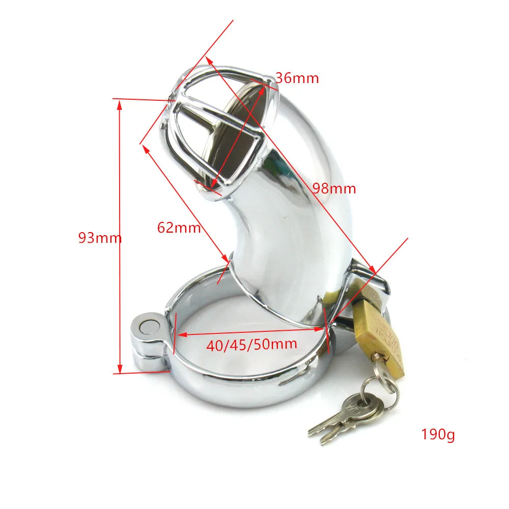 Big Metal Cock Cage Male Chastity Device BDSM Sex Toys for Men Penis Lock Erotic Bondage Husband Loyalty Drop Shipping Big Metal Cock Cage Male Chastity Device BDSM Sex Toys for Men Penis Lock Erotic Bondage Husband Loyalty Drop Shipping