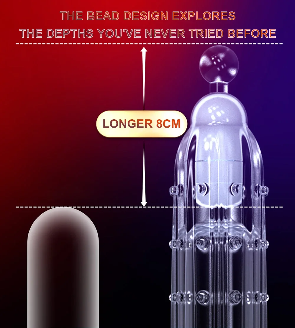 Penis Sleeve Extensions Condom Male Enlargement Delay Vibrators Clits Massager Cock Ring Vibrating Penis Cover Sex Toys For Men Penis Sleeve Extensions Condom Male Enlargement Delay Vibrators Clits Massager Cock Ring Vibrating Penis Cover Sex Toys For Men