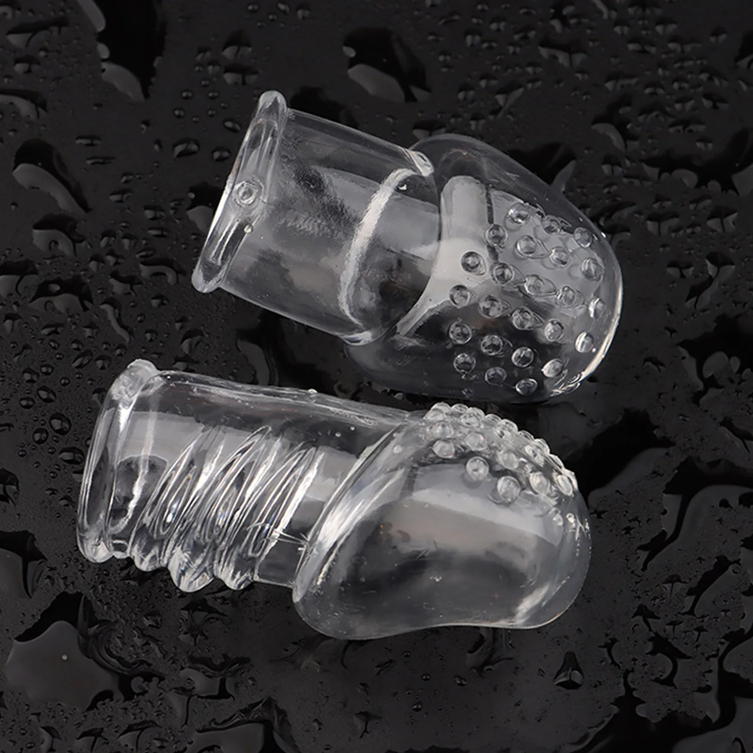 2PCS/Set Sex Toy for Men Foreskin Cock Ring Penis Glans Exposed Sleeve Cockring Delay Ejaculation Chastity Couples Ring Sex Shop