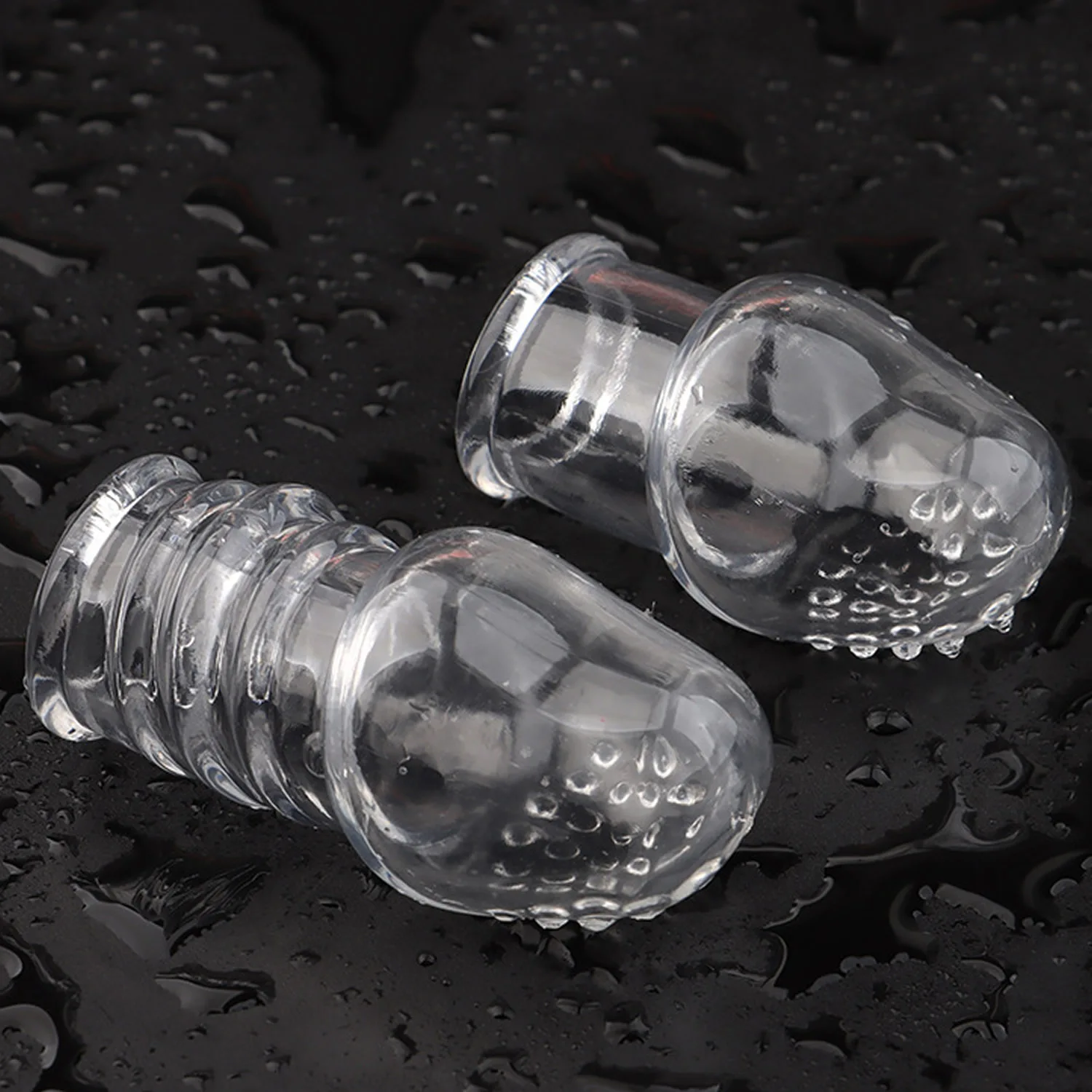 2PCS/Set Sex Toy for Men Foreskin Cock Ring Penis Glans Exposed Sleeve Cockring Delay Ejaculation Chastity Couples Ring Sex Shop