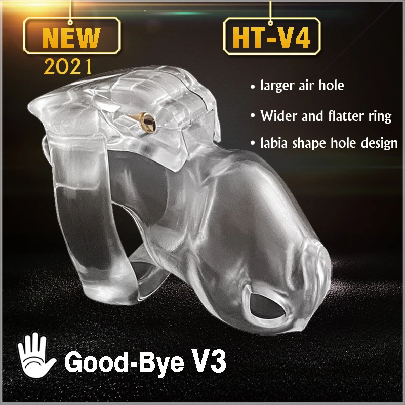 CHASTE BIRD 2021 New Male Chastity Device HT-V4 Set Keuschheitsgurtel Cock Cage Penis Ring Bondage Belt Fetish Adult Sex Toys CHASTE BIRD 2021 New Male Chastity Device HT-V4 Set Keuschheitsgurtel Cock Cage Penis Ring Bondage Belt Fetish Adult Sex Toys