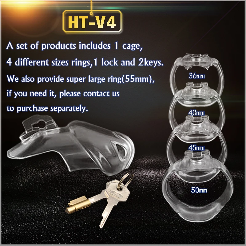 CHASTE BIRD 2021 New Male Chastity Device HT-V4 Set Keuschheitsgurtel Cock Cage Penis Ring Bondage Belt Fetish Adult Sex Toys CHASTE BIRD 2021 New Male Chastity Device HT-V4 Set Keuschheitsgurtel Cock Cage Penis Ring Bondage Belt Fetish Adult Sex Toys