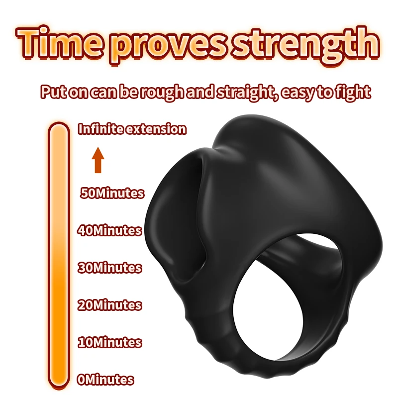 Silicone Penis Cock Ring Delay Ejaculation Super Small Chastity Cage Adjustable Penis Ring Scrotum Cockring Male Sex Toy for Men