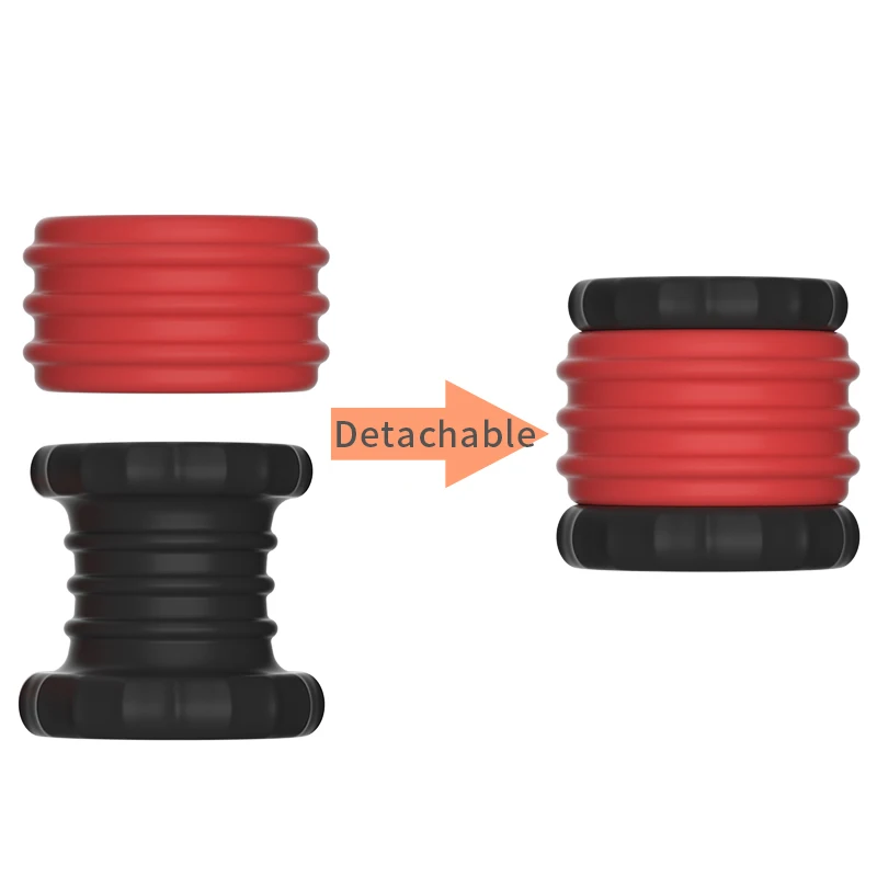Male Scrotum Ring Ejaculation Delay Penis Ring Bondage Erection Ball Ring Delay Ring Reusable Enlargement Ball Stretcher Sex Toy