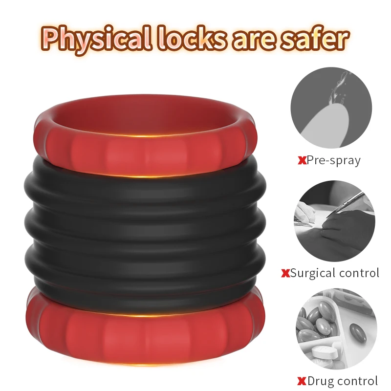 Male Scrotum Ring Ejaculation Delay Penis Ring Bondage Erection Ball Ring Delay Ring Reusable Enlargement Ball Stretcher Sex Toy