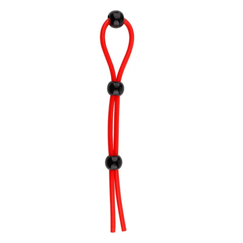Adjustable Penis Ring Rope Sex Toys for Adults Men Silicone Ejaculation Delay Cock Scrotum Ring Male Lasting Cockring Penis Ring
