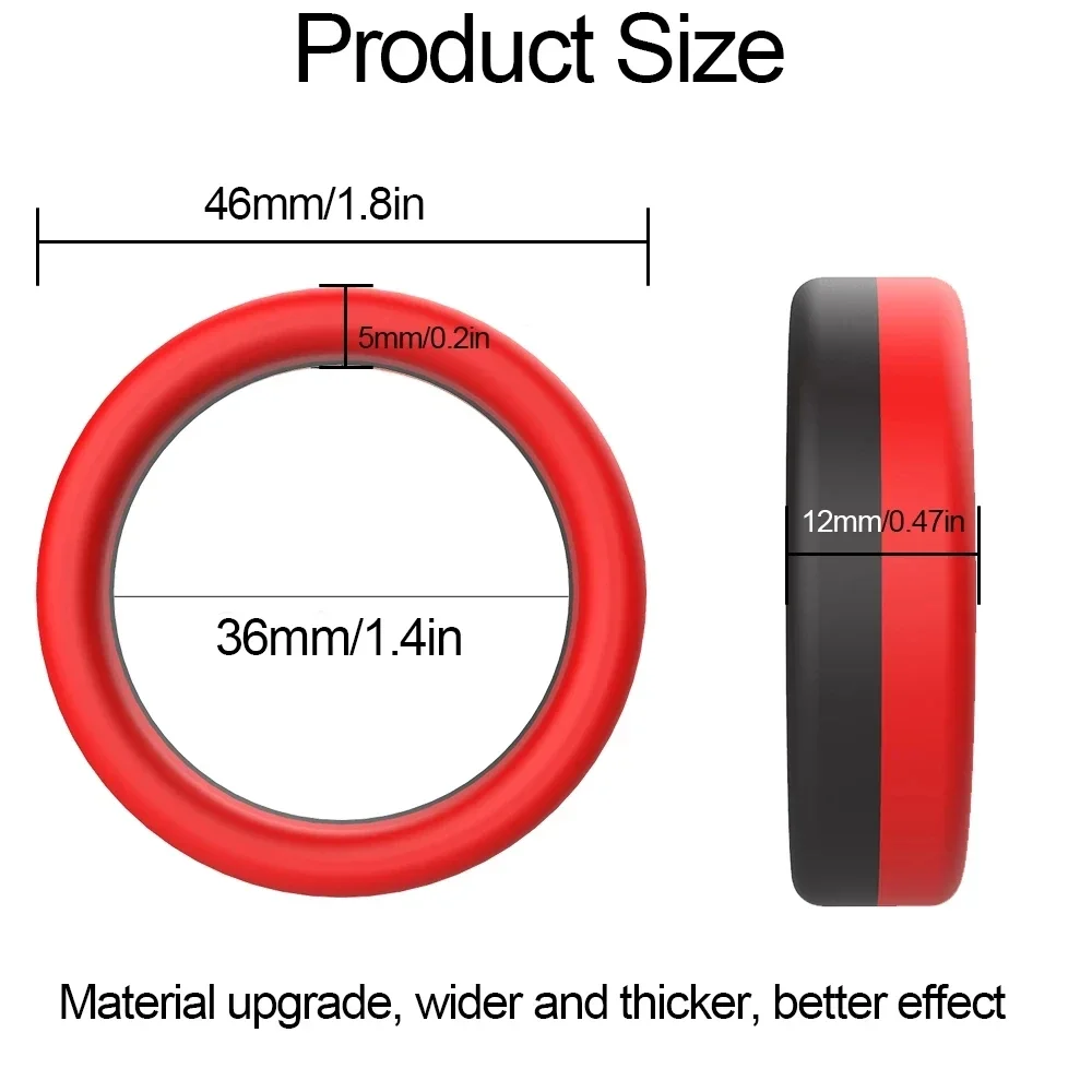 Male Penis Cock Rings Lock Delay Ejaculation Scrotal Ball Stretcher Chastity Silicone Cockring anillo hombre Sex Toys For Men