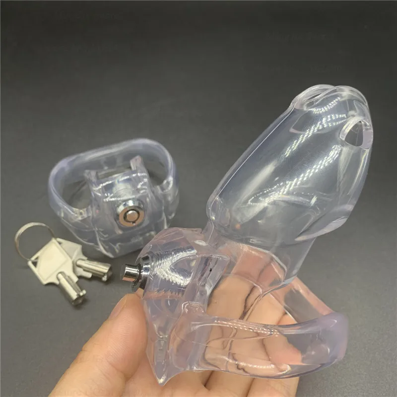 2023 HT-V5 Click&Lock Male Chastity Device,Cock Cage,Penis Ring,Penis Sleeve,Chastity Cage,BDSM Fetish Sex Toys For Men Gay