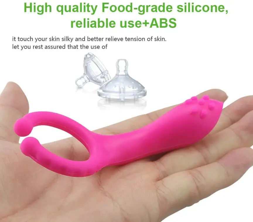 Cock G-spot Clitoris Stimulator Vibration Ring Clitoris Clip Adult Sex Toys Electric Male Penis Vibrator Ring Delay