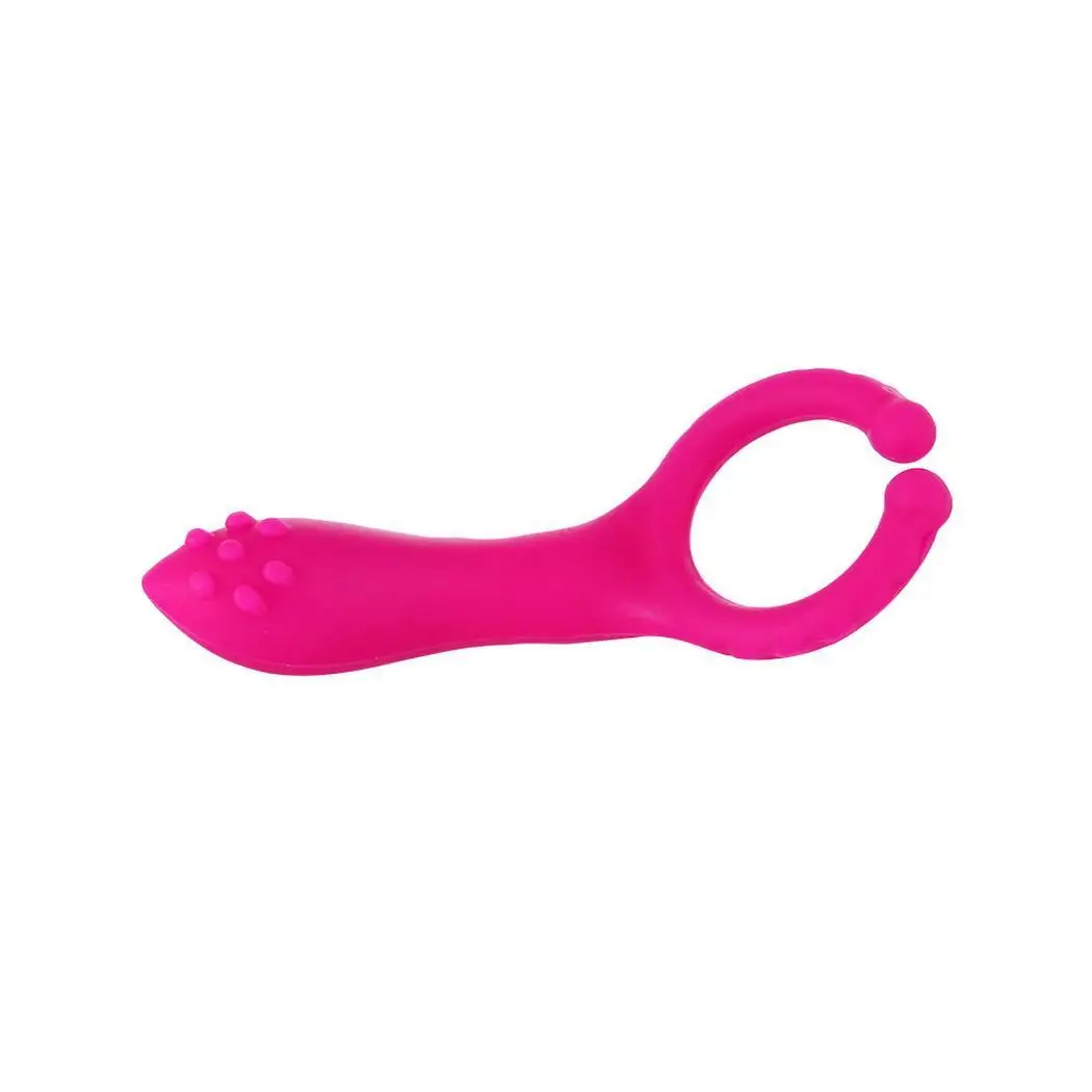 Cock G-spot Clitoris Stimulator Vibration Ring Clitoris Clip Adult Sex Toys Electric Male Penis Vibrator Ring Delay