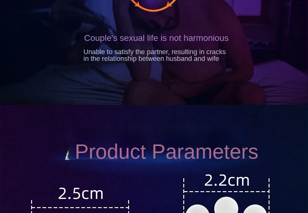 Newest 18 Bead Cock Ring Penis Ring Male Delay Ejaculation G-point Clitoral Stimulate Sex Toys for Men Soft Stretchy Penis Toy