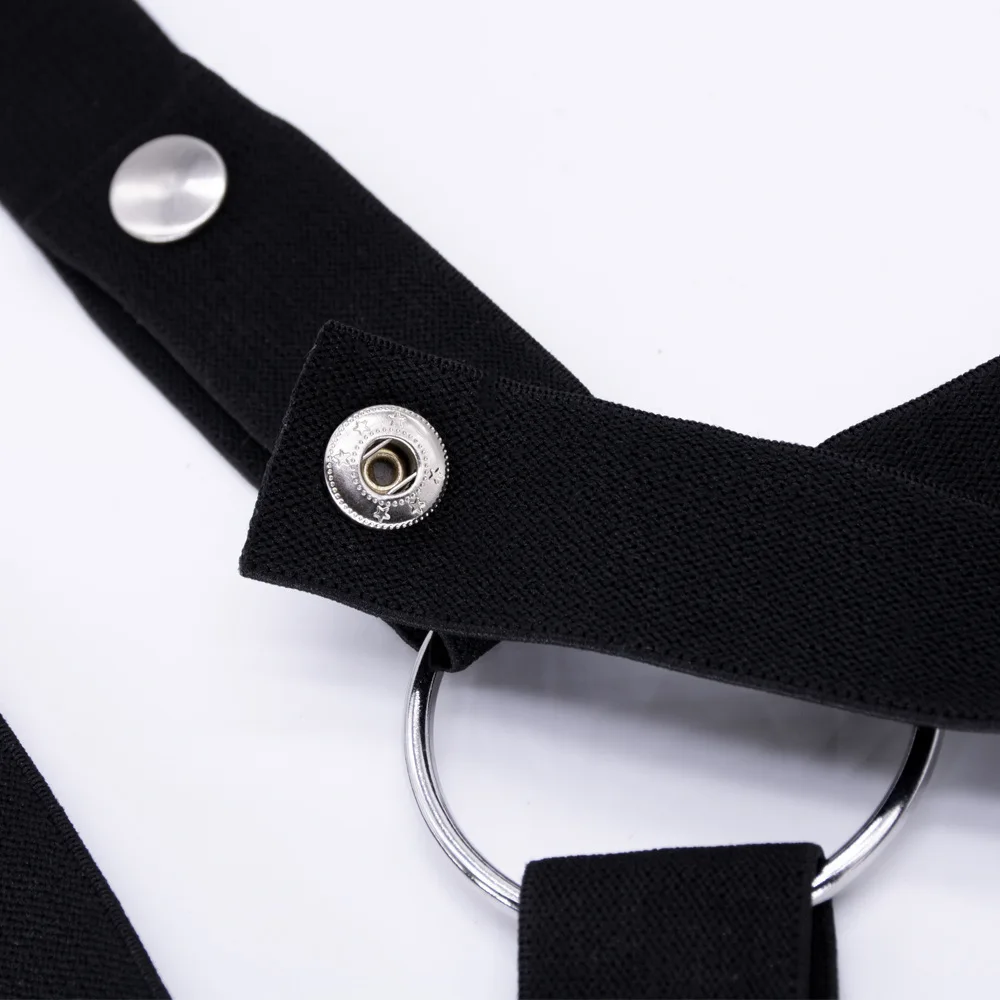 2023 New Male Chastity Cage Anti-off Device Elastic Band Auxiliary Belt ONLY Adjustable Ring Rope Les Scrotum Rings Sex Toys