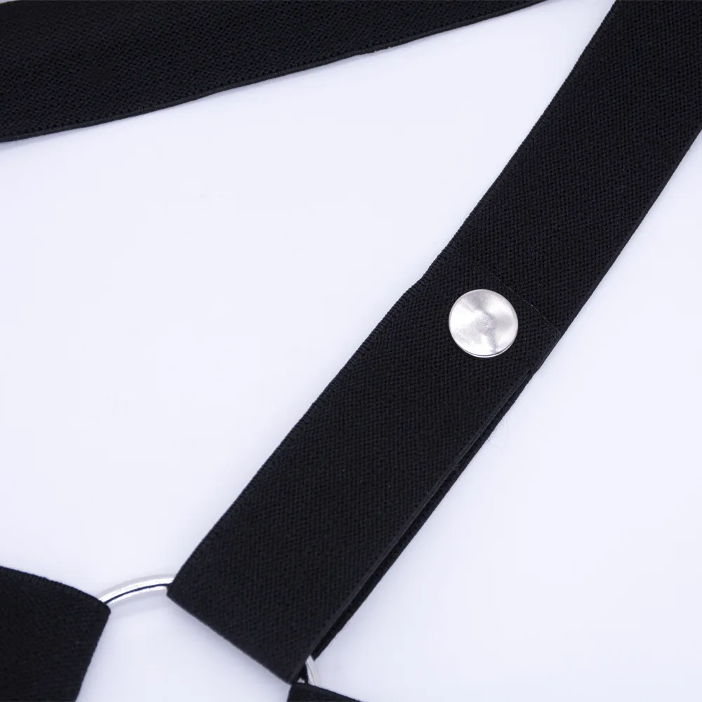 2023 New Male Chastity Cage Anti-off Device Elastic Band Auxiliary Belt ONLY Adjustable Ring Rope Les Scrotum Rings Sex Toys