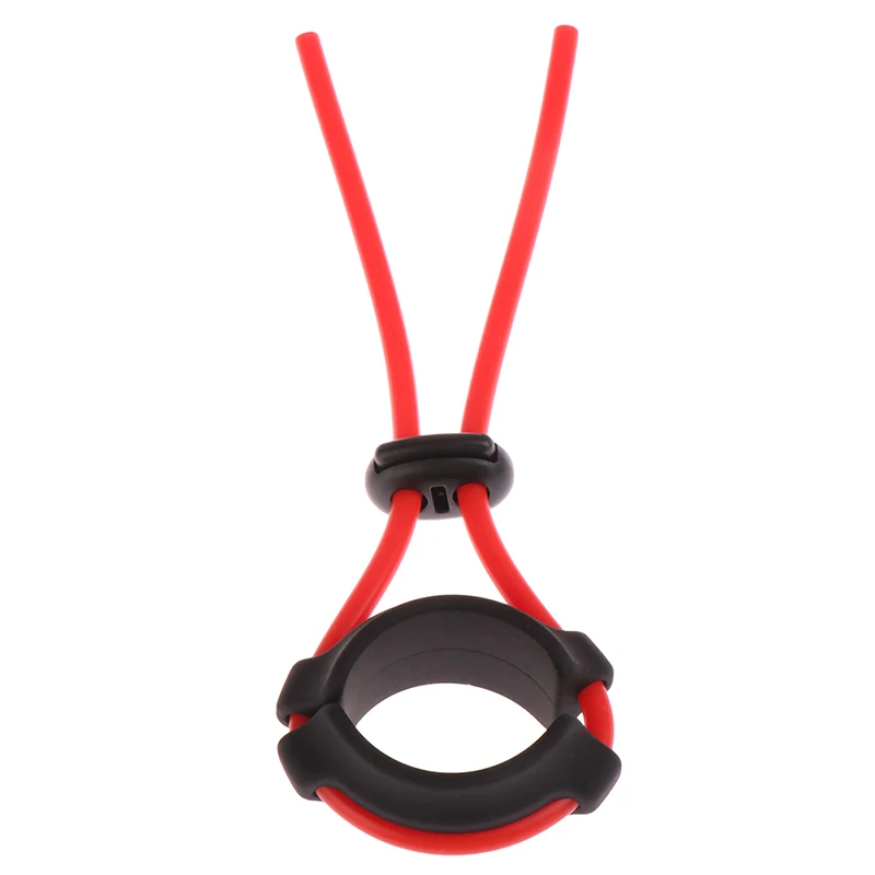 Adjustable Penis Ring Rope Silicone Cock Ring Bdsm Toys for Adult Male Chastity Belt Lasting Cockring Sex Shop Delay Ejaculation
