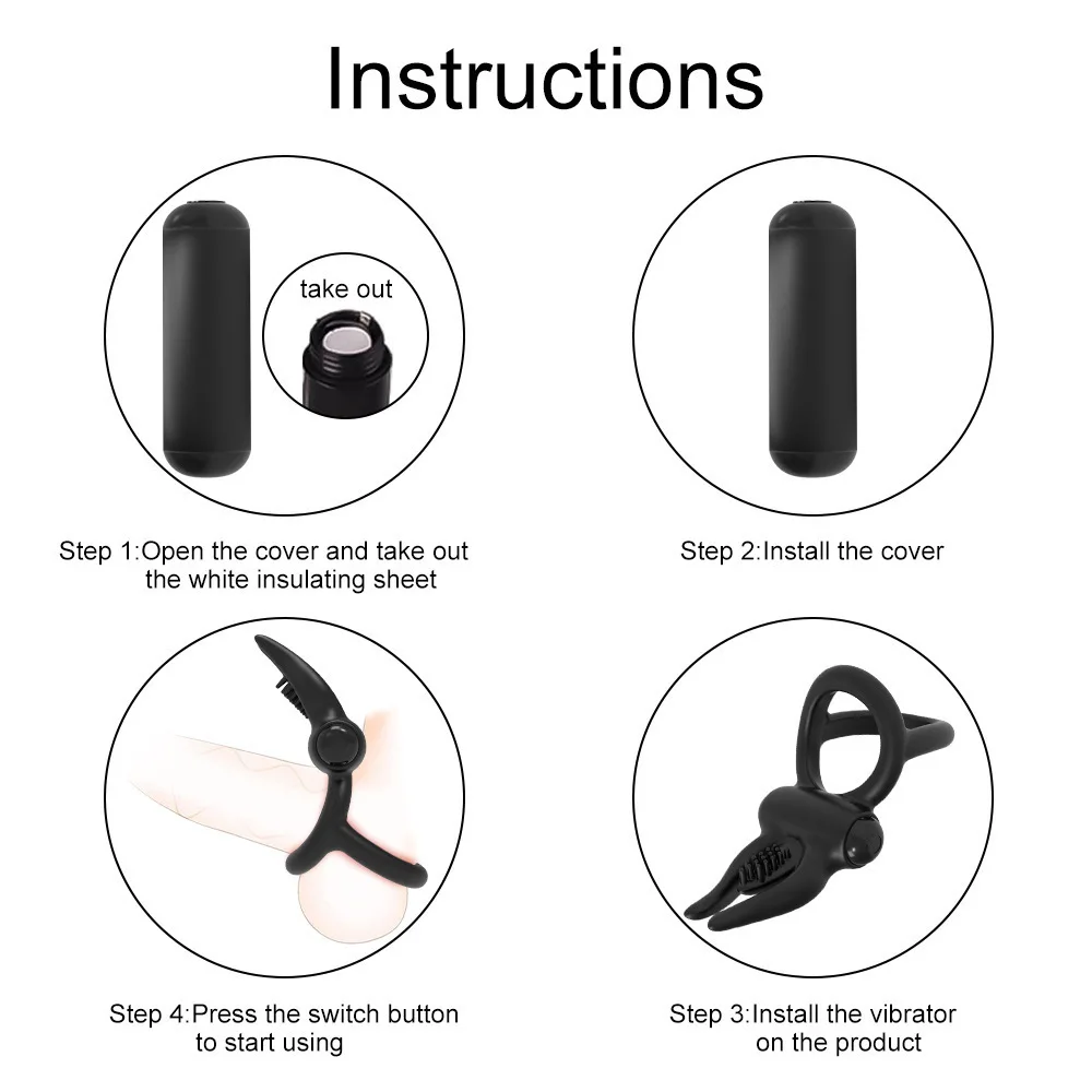 Vibrating Penis Cock Ring on Dick Male Delay Ejaculation Clitoris G-spot Stimulation Sex Toys for Man Couple Vibrator Adults 18 Vibrating Penis Cock Ring on Dick Male Delay Ejaculation Clitoris G-spot Stimulation Sex Toys for Man Couple Vibrator Adults 18