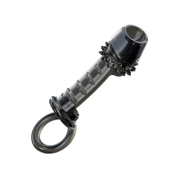 Penis Rings For Men Reusable Silicone Cock Sleeve Dick Enlargement Delay Ejaculation Lasting Toys Adult Products Glans Sex Toys