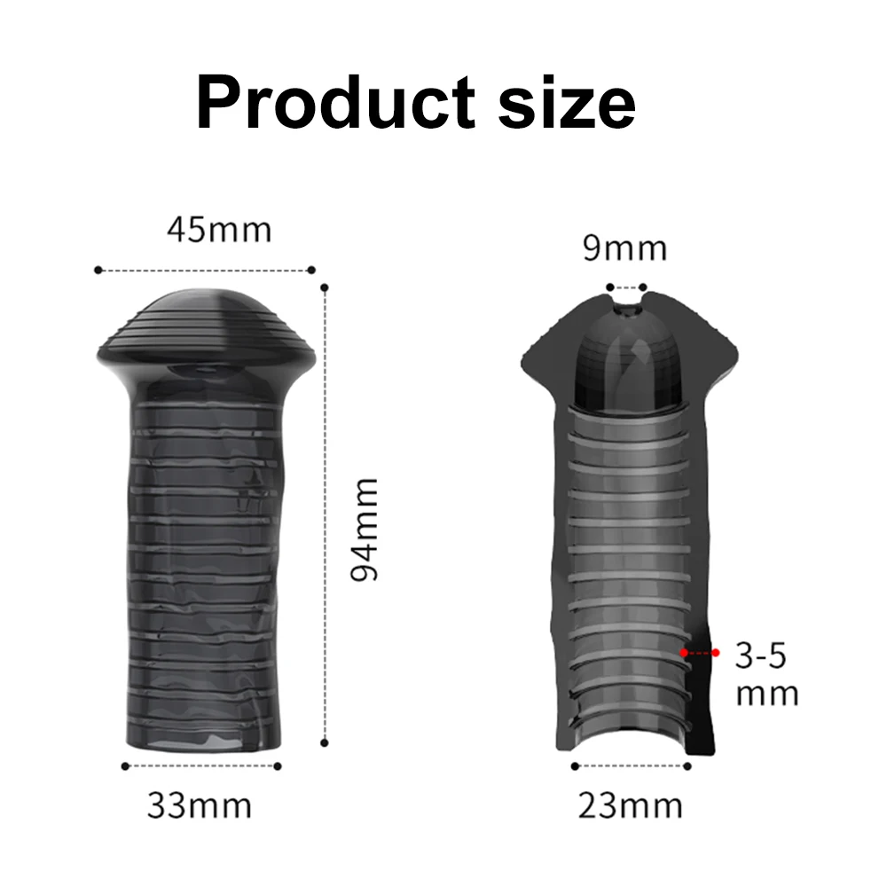 Reusable Penis Extender Sleeve Adult Sex Toys For Men Penis Enlargement Condom Delay Ejaculation Cock Ring Couples Chastity Cage Reusable Penis Extender Sleeve Adult Sex Toys For Men Penis Enlargement Condom Delay Ejaculation Cock Ring Couples Chastity Cage