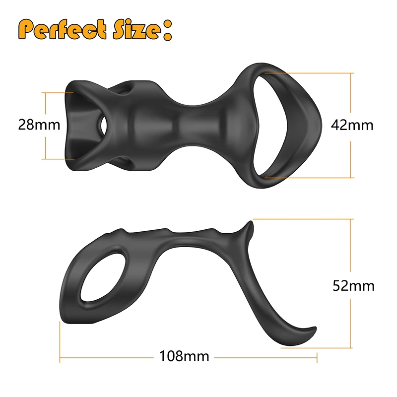 Reusable Penis Extender Sleeve Adult Sex Toys For Men Penis Enlargement Condom Delay Ejaculation Cock Ring Couples Chastity Cage Reusable Penis Extender Sleeve Adult Sex Toys For Men Penis Enlargement Condom Delay Ejaculation Cock Ring Couples Chastity Cage