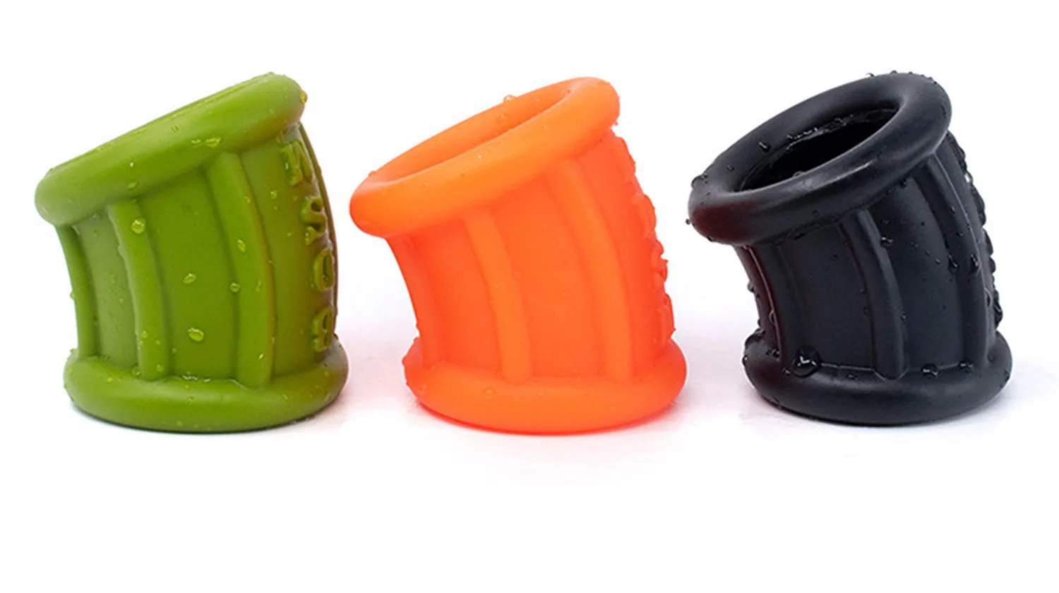 Penis Rings Male Silicone Cock Ring Soft Ball Stretcher Scrotum Bondage Bind Delay Ejaculation Penis Trainer Sex Toys For Men