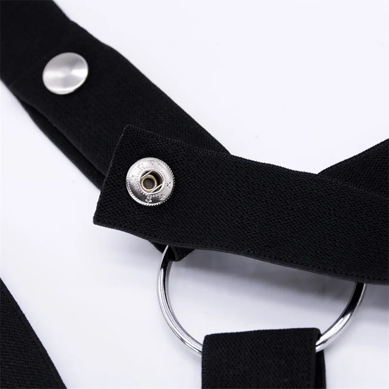 2023 New Male Chastity Cage Anti-off Device Elastic Band Auxiliary Belt ONLY Adjustable Ring Rope Les Scrotum Rings Sex Toys