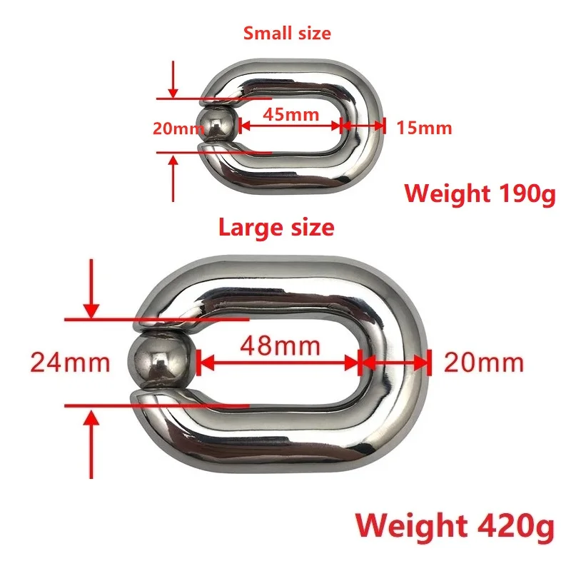 Male Heavy Duty BDSM Stainless steel Ball Scrotum Stretcher metal penis bondage Cock Ring Delay ejaculation male new Sex Toy men Male Heavy Duty BDSM Stainless steel Ball Scrotum Stretcher metal penis bondage Cock Ring Delay ejaculation male new Sex Toy men