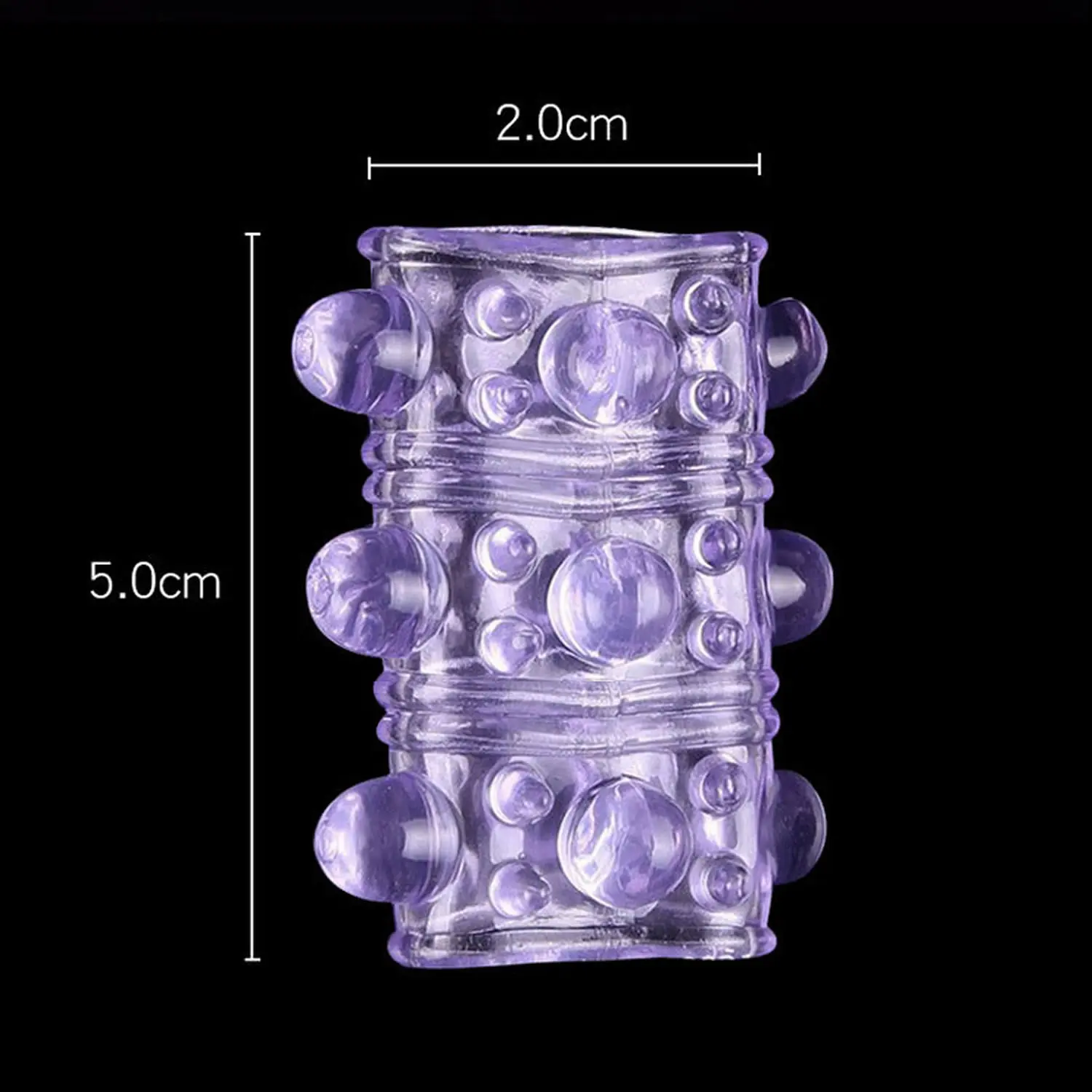 5PCS SET Cock Penis Ring Soft Silicone Condoms Ribbed Penis Extender Sleeve Dick Enlargement Ejaculation Erotic Sex Toys for Men