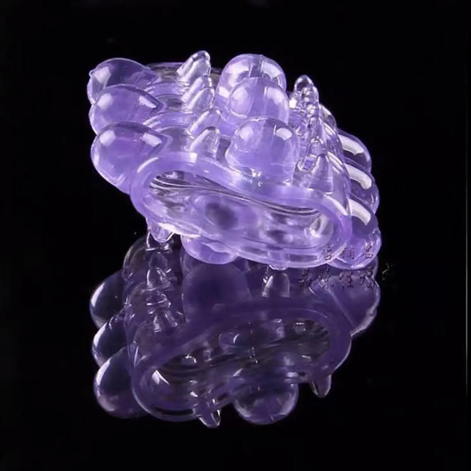 5PCS SET Cock Penis Ring Soft Silicone Condoms Ribbed Penis Extender Sleeve Dick Enlargement Ejaculation Erotic Sex Toys for Men