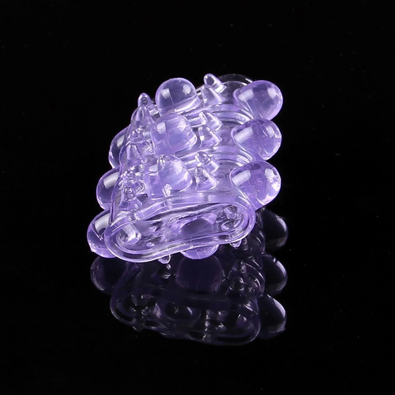 5PCS SET Cock Penis Ring Soft Silicone Condoms Ribbed Penis Extender Sleeve Dick Enlargement Ejaculation Erotic Sex Toys for Men