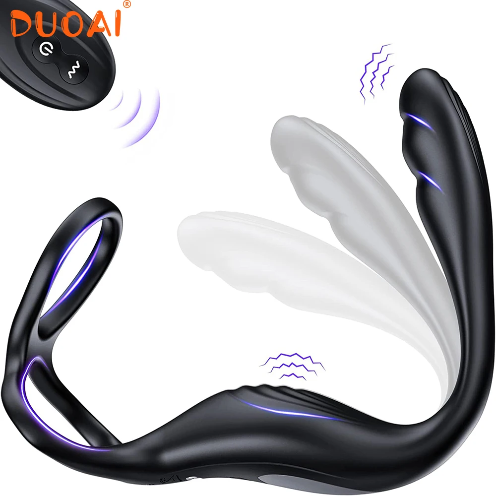 Sexy Toys Cockring for Man Couple Rings Chastity Huge Penis Cock Ring Silicone Butt Plug Anal Vibrator Penisring Toys for Adult