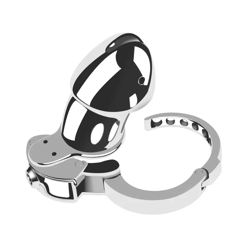 Male Adjustable Chastity Cage Ring Small Large Metal Heavy Penis Cage Lock Bird Cock Ring Slave Bondage Restraint Sex Toy Man Male Adjustable Chastity Cage Ring Small Large Metal Heavy Penis Cage Lock Bird Cock Ring Slave Bondage Restraint Sex Toy Man