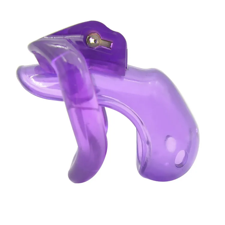 Male Resin Chastity Device,Cock Cage V3 With 4 Size Penis Ring,Cock Ring,Adult Game,Chastity Belt,A380