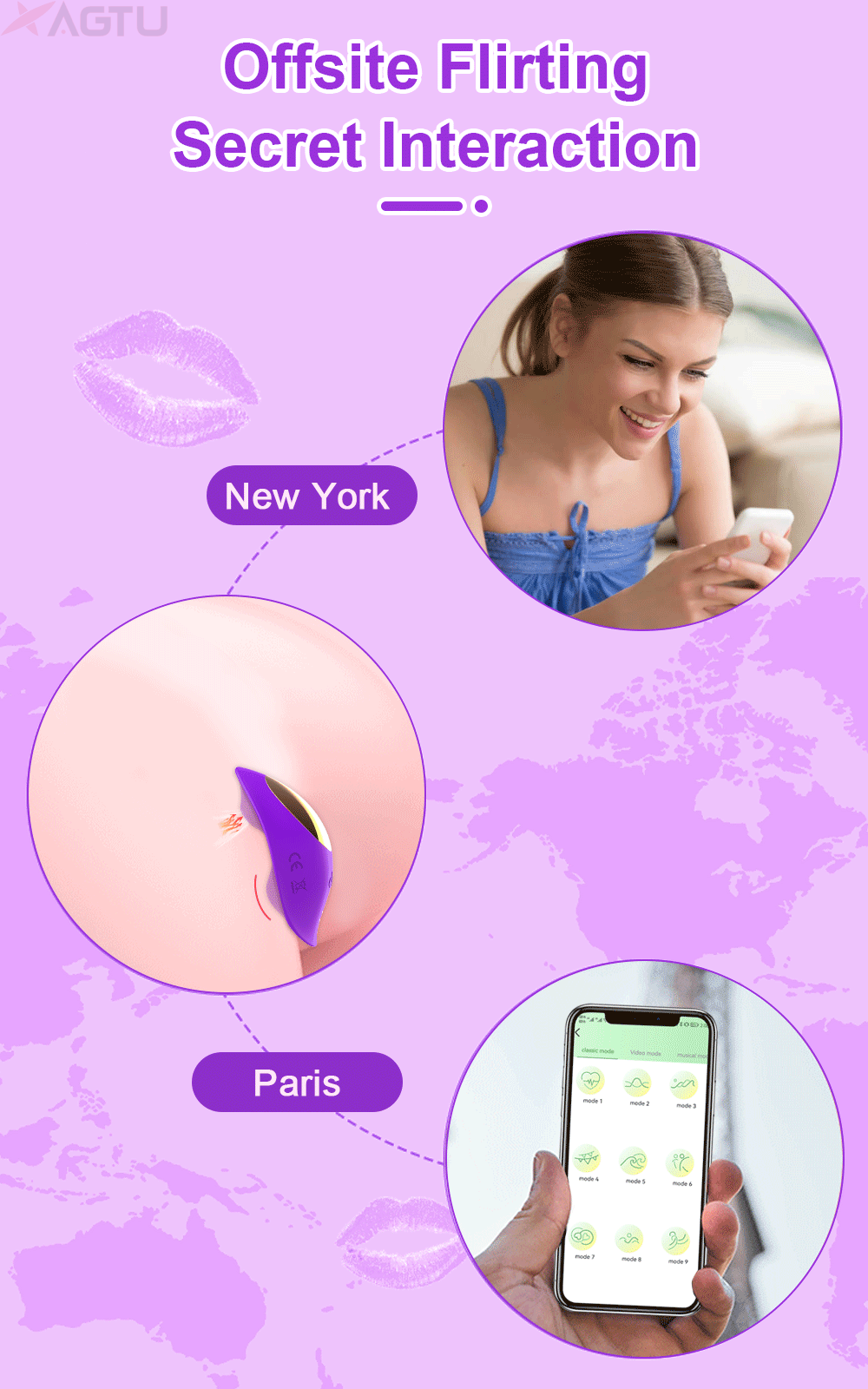 Bluetooth APP Control Sucking Vibrator for Women Panties Wearable Sucker Clitoris Stimulator 2 in 1 Adult Goods Sex Toy