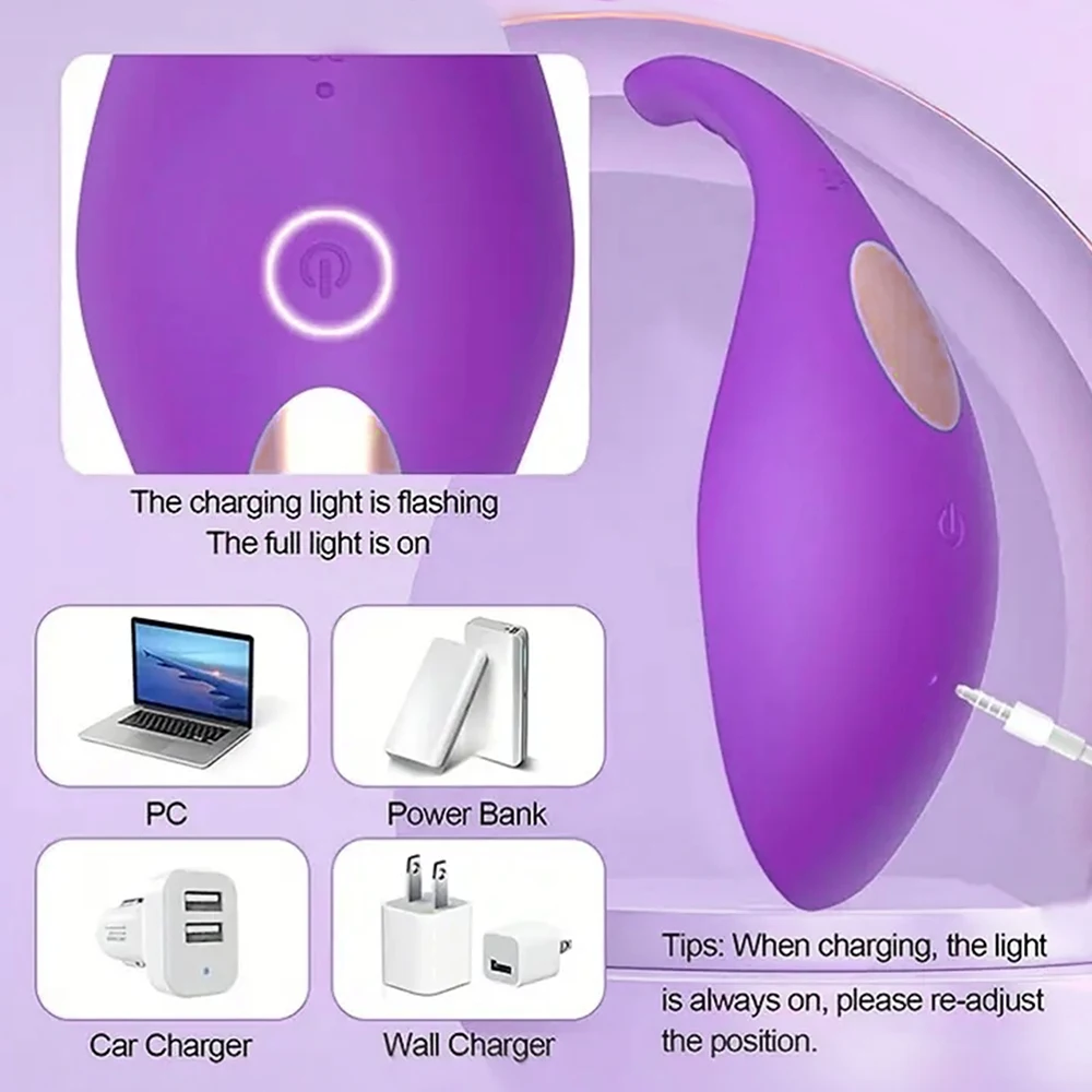 Powerful Bluetooth Vibrator Female APP Control Vibrating Wearable Clitoris Stimulator Adult Goods Sex Toy for Women 's Panties