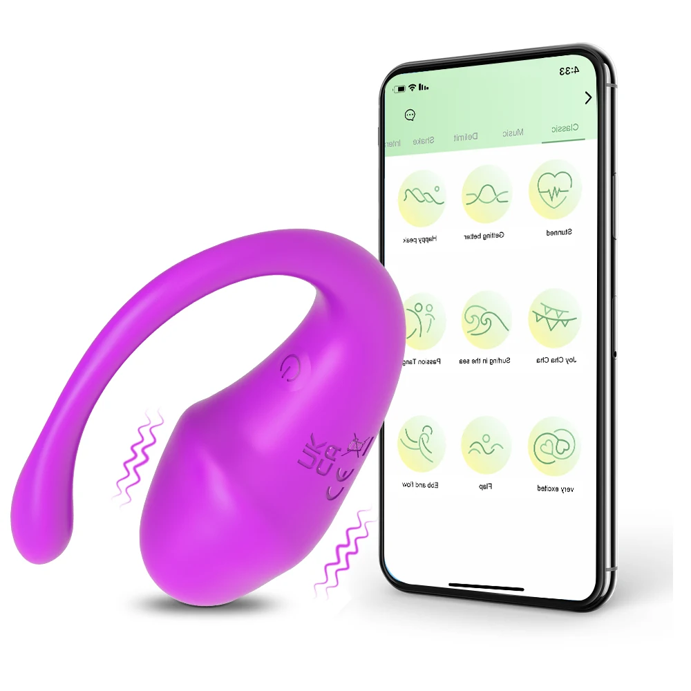 Wireless Bluetooth APP Vibrator Panties Wearable Vibrating Egg Clitoris Stimulator G Spot Massager Sex Toy for Adults