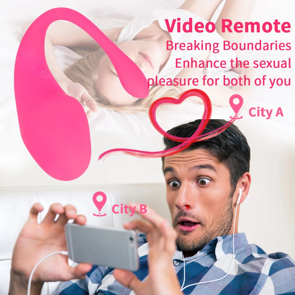 Wireless Bluetooth APP Vibrator Panties Wearable Vibrating Egg Clitoris Stimulator G Spot Massager Sex Toy for Adults