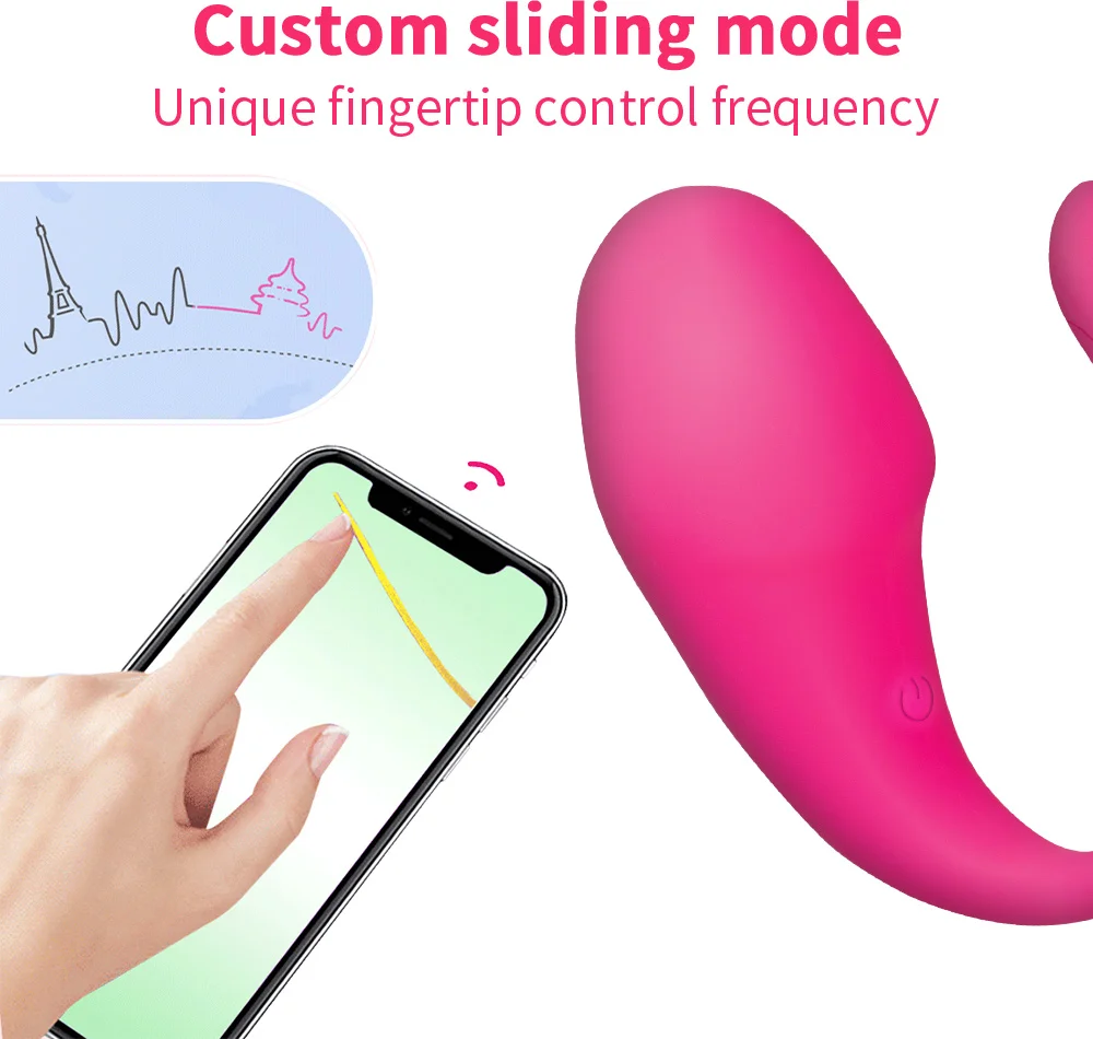Wireless Bluetooth APP Vibrator Panties Wearable Vibrating Egg Clitoris Stimulator G Spot Massager Sex Toy for Adults