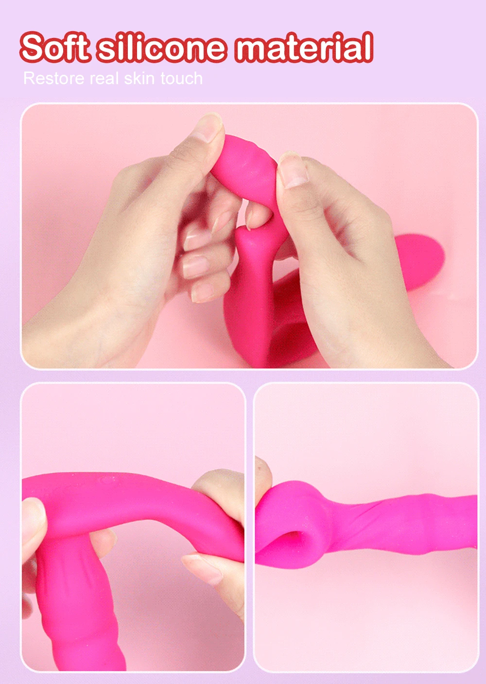 3 in 1 Panties Vibrators Wearable Female Sex Toys Wireless Remote Vibrator for Women G Spot Clitoris Stimulator Anal Massager 3 in 1 Panties Vibrators Wearable Female Sex Toys Wireless Remote Vibrator for Women G Spot Clitoris Stimulator Anal Massager