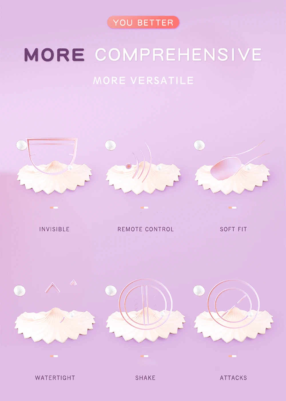 3 in 1 Panties Vibrators Wearable Female Sex Toys Wireless Remote Vibrator for Women G Spot Clitoris Stimulator Anal Massager 3 in 1 Panties Vibrators Wearable Female Sex Toys Wireless Remote Vibrator for Women G Spot Clitoris Stimulator Anal Massager