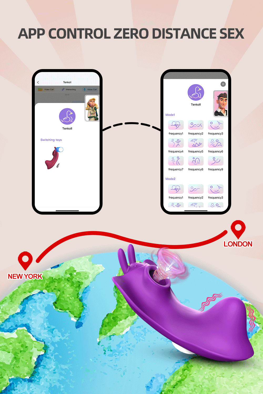 2 In 1 Bluetooth APP Sucking Vibrators Female Wearable Clit Sucker Clitoris Stimulator Adult Goods Sex Toys for Women 's Panties 2 In 1 Bluetooth APP Sucking Vibrators Female Wearable Clit Sucker Clitoris Stimulator Adult Goods Sex Toys for Women 's Panties
