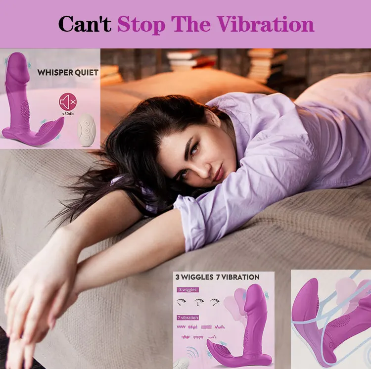 Sex Toys Wearable Vibrator To For Women Mimics Finger Quiet Panty Remote Control 3Wiggles And 7 Vibrating G-Spots Adult Products Sex Toys Wearable Vibrator To For Women Mimics Finger Quiet Panty Remote Control 3Wiggles And 7 Vibrating G-Spots Adult Products