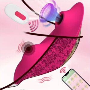 Mini Wearable Sucking Vibrator Female APP Remote Control Nipple Clitorals Stimulator Panties Vibrating Adults Sex Toys for Women