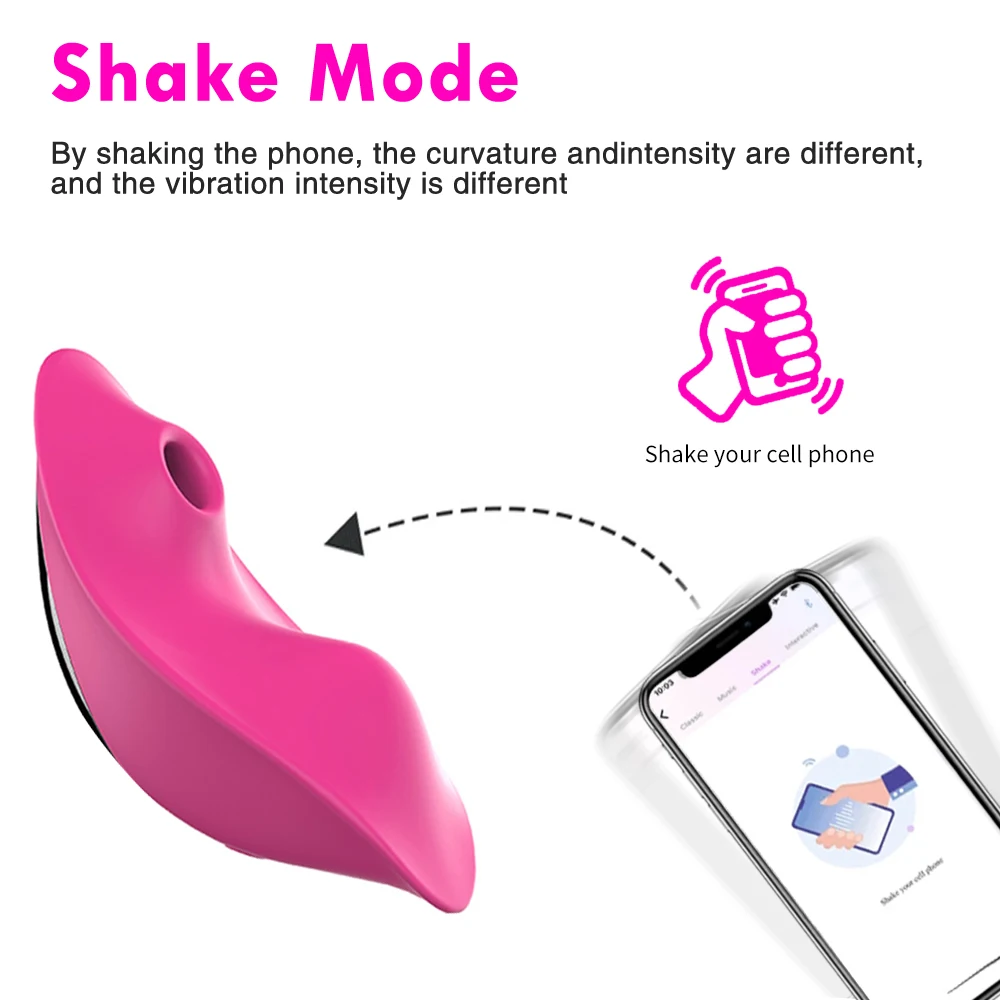 Mini Wearable Sucking Vibrator Female APP Remote Control Nipple Clitorals Stimulator Panties Vibrating Adults Sex Toys for Women