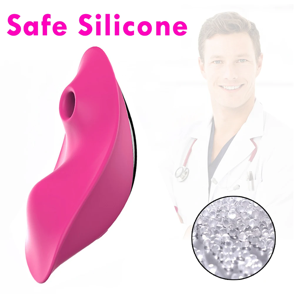 Mini Wearable Sucking Vibrator Female APP Remote Control Nipple Clitorals Stimulator Panties Vibrating Adults Sex Toys for Women