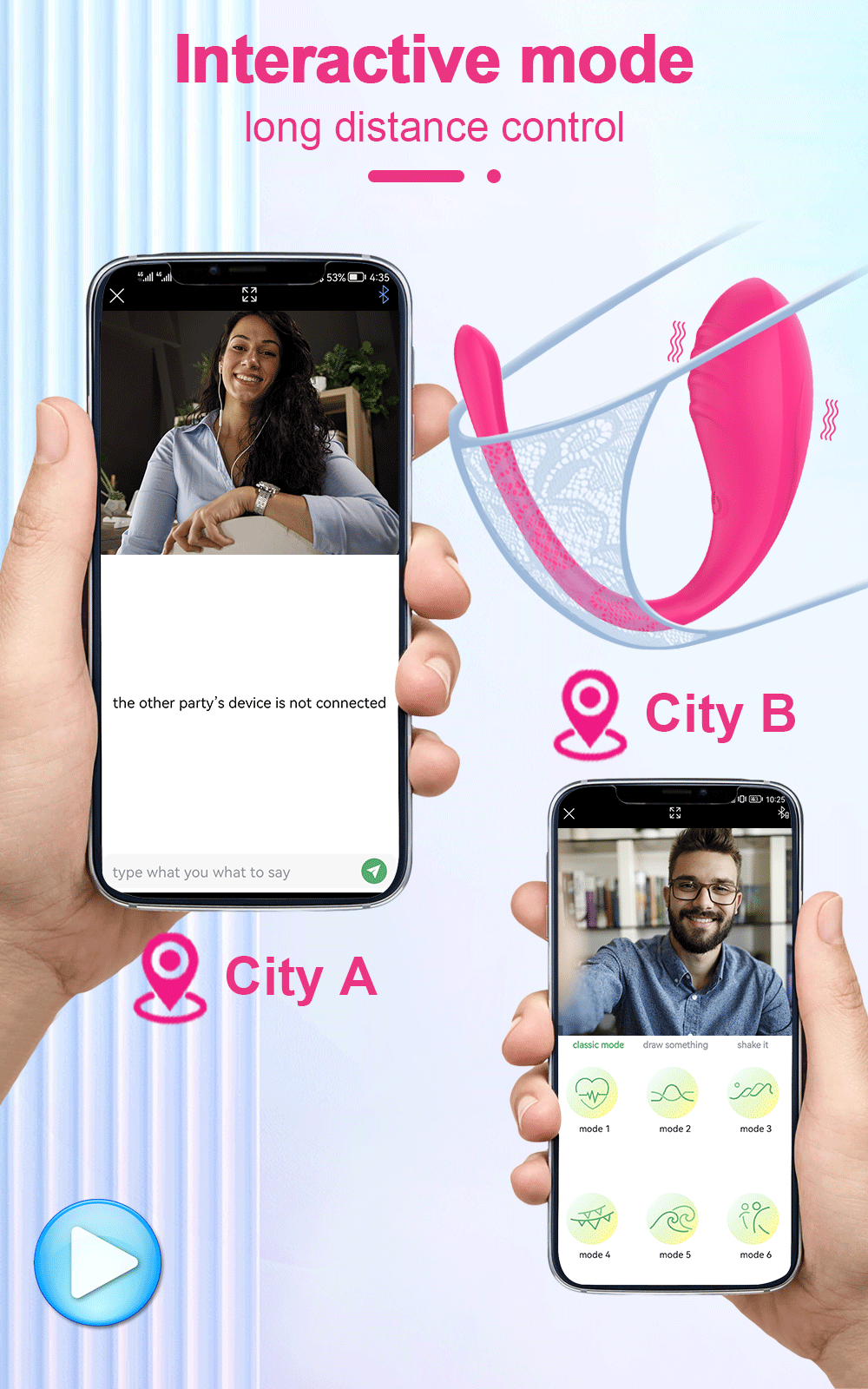 Bluetooth APP Wearable Mini Vibrator Female Clitoral Stimulator Remote Control Panties Vibrating Adult Sex Toy for Women Couples Bluetooth APP Wearable Mini Vibrator Female Clitoral Stimulator Remote Control Panties Vibrating Adult Sex Toy for Women Couples