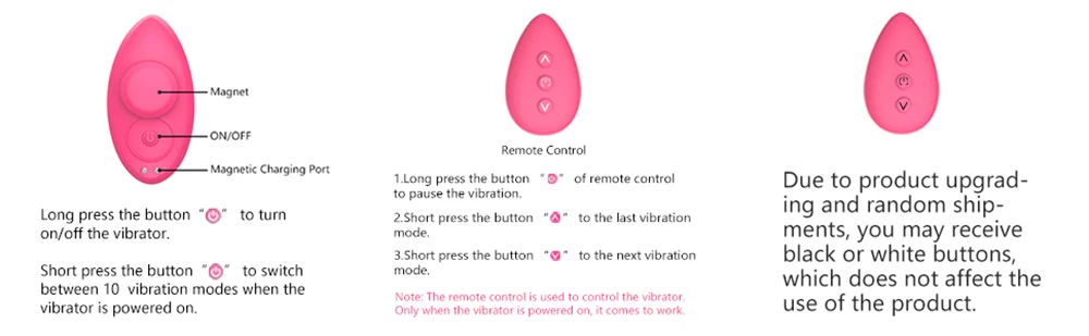 Wearable Panty Vibrator Clitoral Vagina Vibrator G-Spot Stimulator for Woman Remote Control Vibrating Panties with Magnetic Clip Wearable Panty Vibrator Clitoral Vagina Vibrator G-Spot Stimulator for Woman Remote Control Vibrating Panties with Magnetic Clip