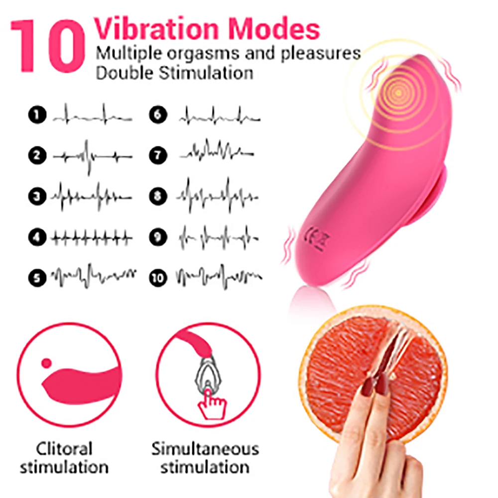 Wearable Panty Vibrator Clitoral Vagina Vibrator G-Spot Stimulator for Woman Remote Control Vibrating Panties with Magnetic Clip Wearable Panty Vibrator Clitoral Vagina Vibrator G-Spot Stimulator for Woman Remote Control Vibrating Panties with Magnetic Clip