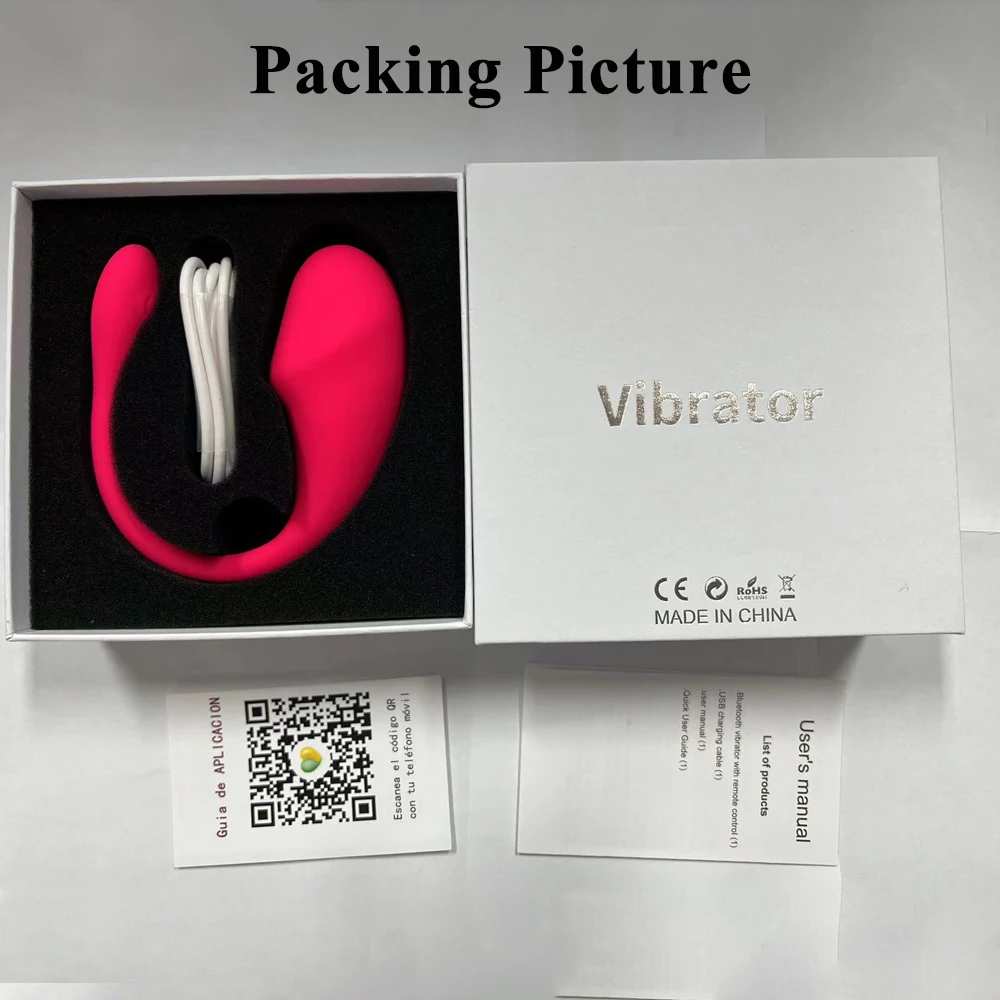 Sexy Toys Bluetooth G Spot Dildo Vibrator for Women Wireless APP Remote Control Wear Vibrating Egg Panties Sex Toys for Adults