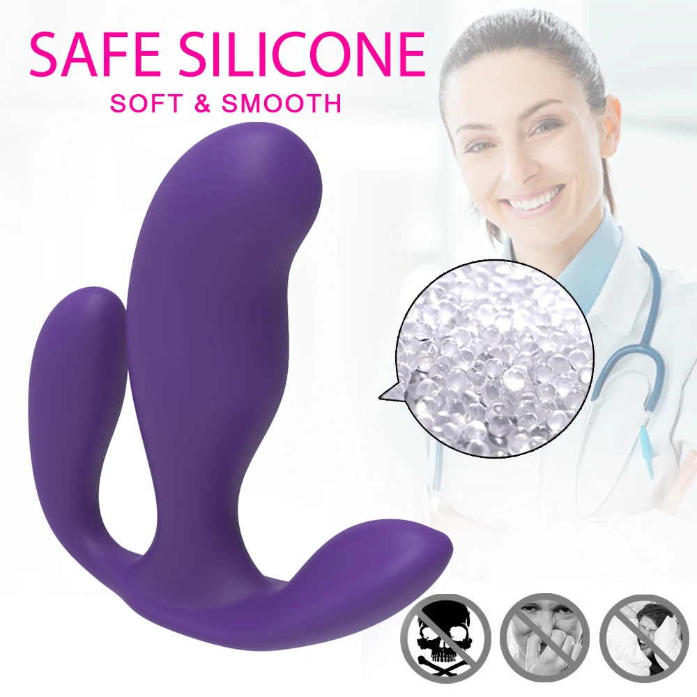 3 in 1 Panties Vibrators Wearable Female Sex Toys Wireless Remote Vibrator for Women G Spot Clitoris Stimulator Anal Massager 3 in 1 Panties Vibrators Wearable Female Sex Toys Wireless Remote Vibrator for Women G Spot Clitoris Stimulator Anal Massager